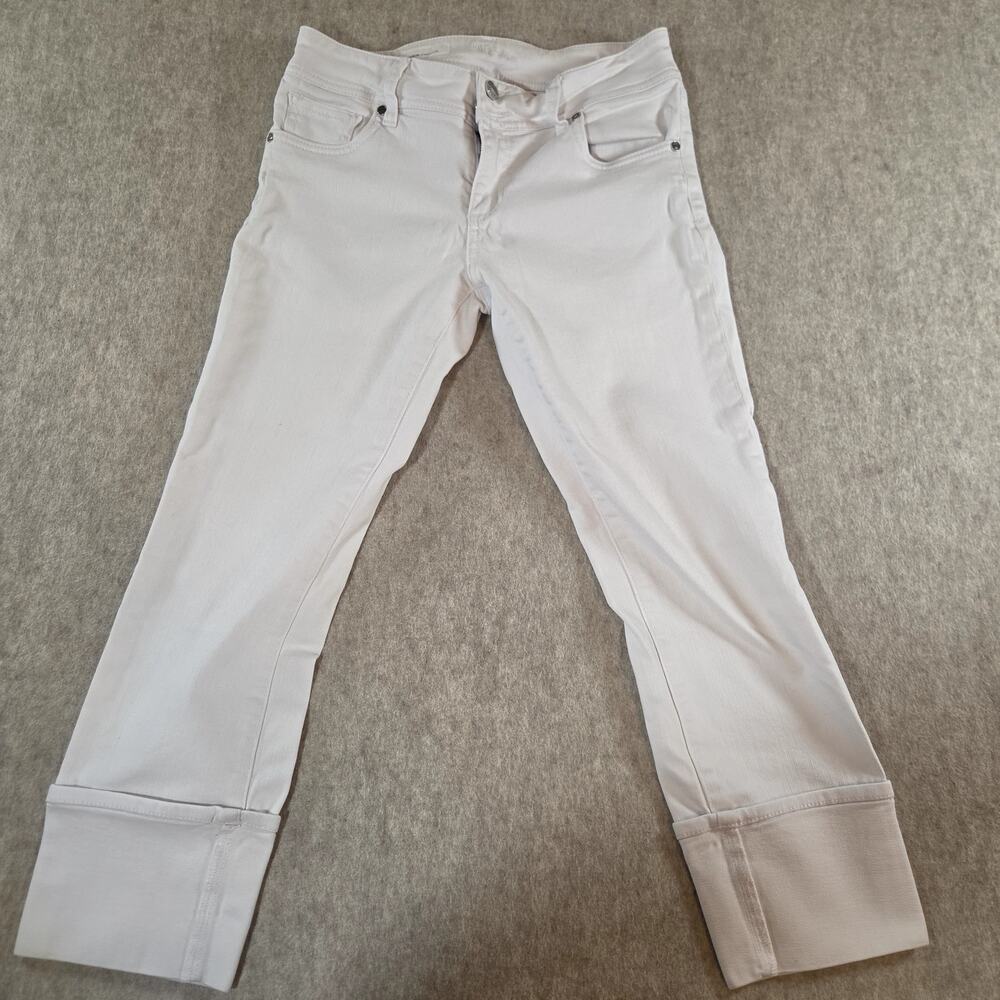 KUT FROM THE KLOTH CAMERON STRAIGHT LEG CUFFED DENIM JEANS SIZE 2